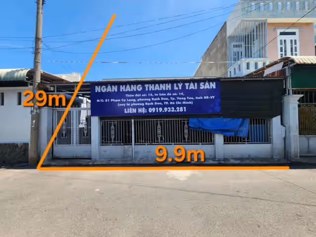 Bán nhà hẻm Phạm Cư Lạng Vũng Tàu, BRVT – giá 7.7 tỷ Bán nhà hẻm Phạm Cư Lạng Vũng Tàu, BRVT – giá 7.7 tỷ