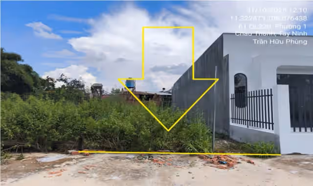 Bán đất Quốc lộ 22B Huyện Châu Thành, Tây Ninh – giá 800 triệu