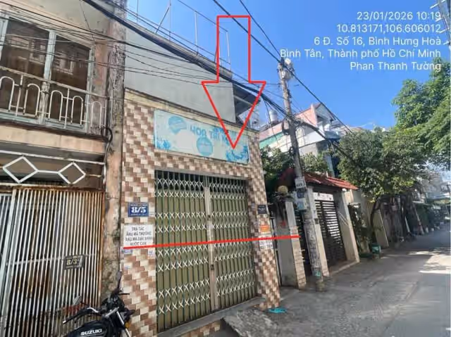 Bán nhà hẻm Đường Số 16 Quận Bình Tân, TP.HCM – giá 9.4 tỷ Bán nhà hẻm Đường Số 16 Quận Bình Tân, TP.HCM – giá 9.4 tỷ