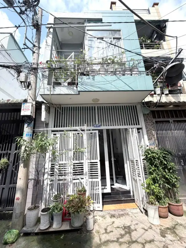 Bán nhà hẻm 63C Đỗ Hành Quận 12, TP.HCM – 3 phòng ngủ, giá 4.5 tỷ