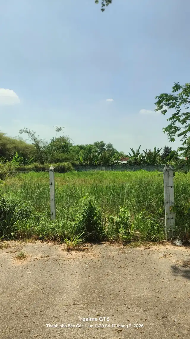 Bán đất Đường Phú An 023 Thành phố Bến Cát, Bình Dương – giá 1.3 tỷ