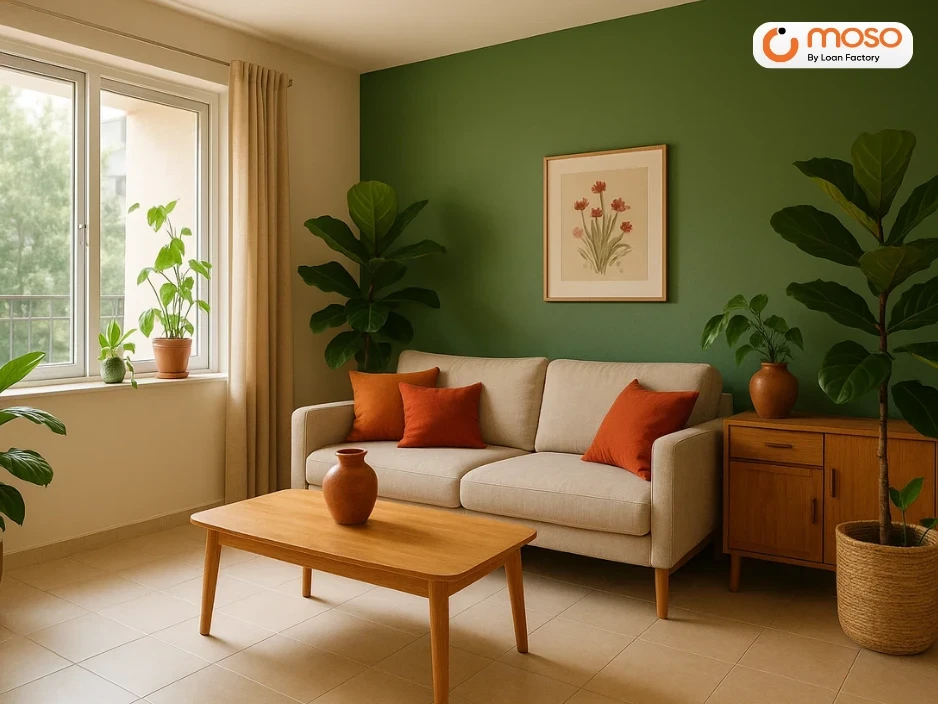 Thiết kế phòng khách cho người mệnh Hỏa