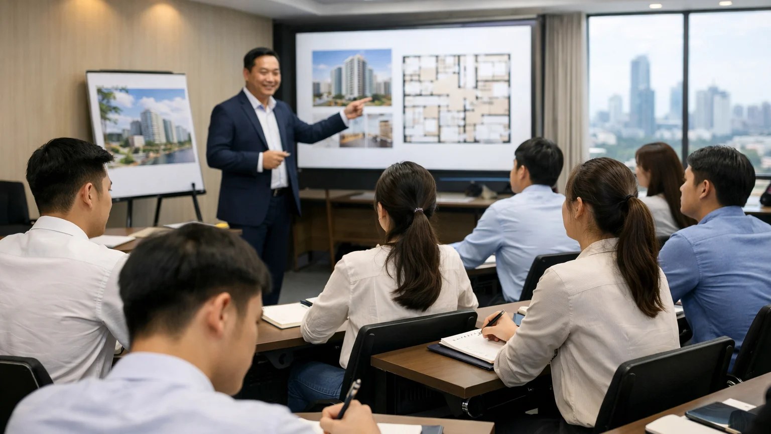 khóa học môi giới bất động sản uy tín 2026 tại TP.HCM