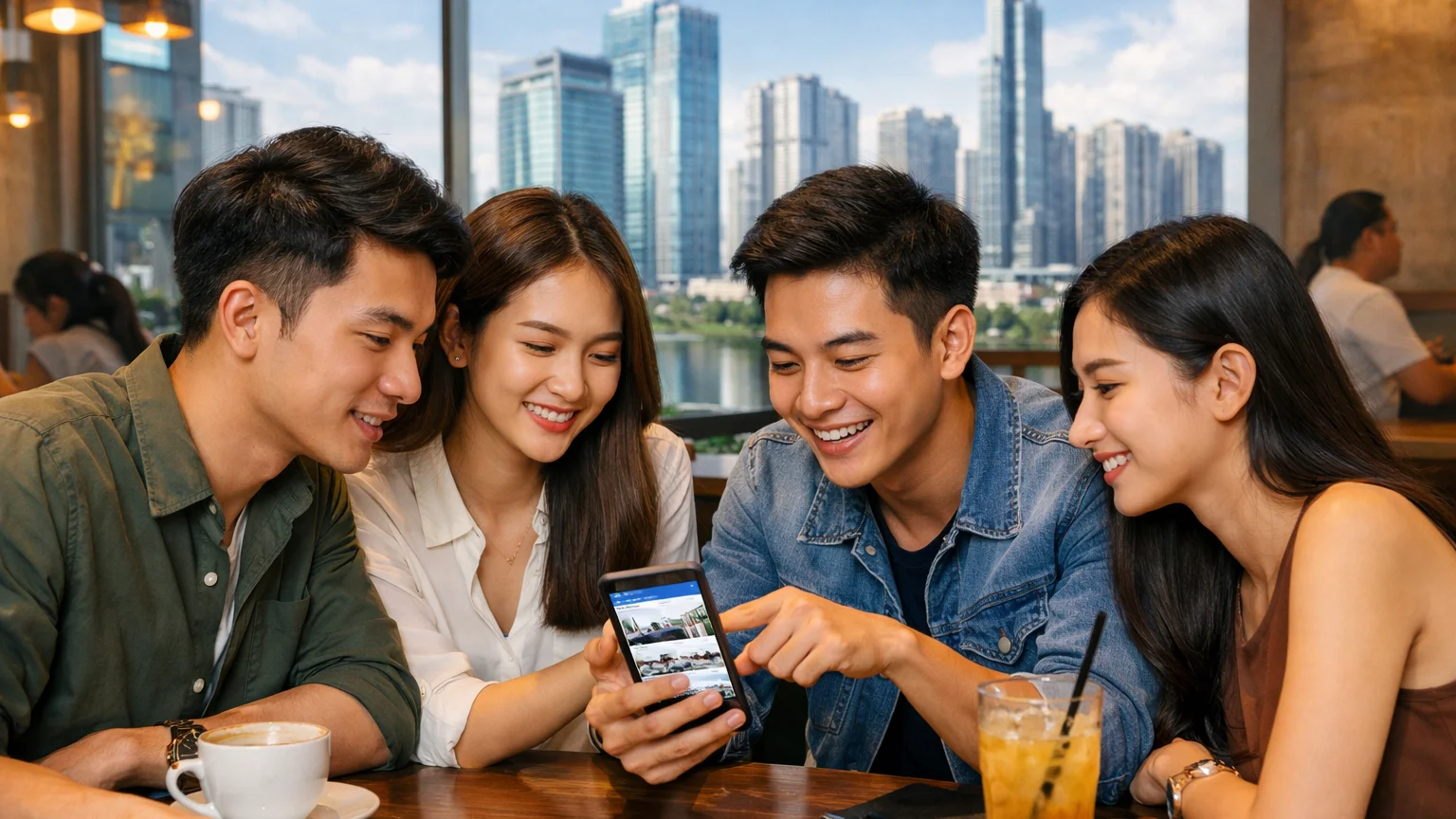 nhóm người kiểm tra giá nhà đất quận 7