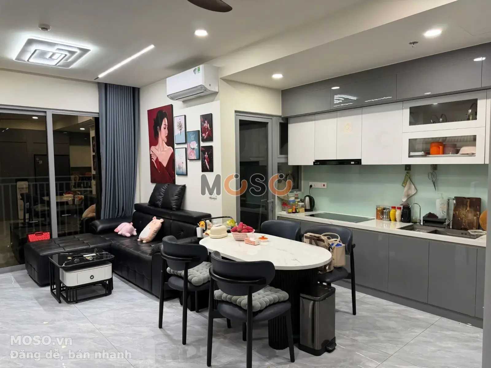 Cho thuê căn hộ chung cư Đường Nguyễn Hữu Thọ Huyện Nhà Bè, TP.HCM – 3 phòng ngủ, giá 20.5 triệu - ảnh 1